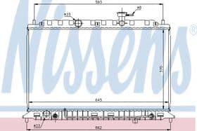 Радіатор охолодження двигуна