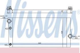 Радіатор охолодження двигуна