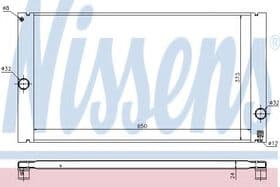 Радіатор охолодження двигуна Радіатор охолодження двигуна