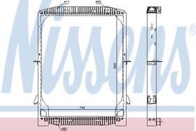 Радіатор охолодження двигуна