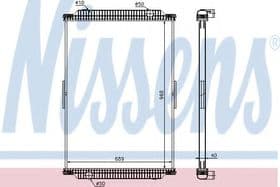 Радиатор охлаждения двигателя