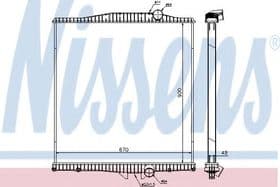 Радіатор охолодження двигуна