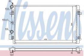 Радиатор охлаждения двигателя Радиатор охлаждения двигателя