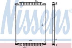 Радіатор охолодження двигуна