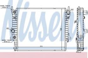 Радиатор охлаждения двигателя