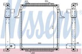 Радіатор охолодження двигуна