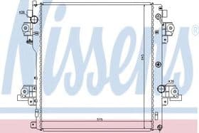 Радіатор охолодження двигуна