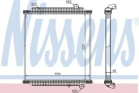 Радіатор охолодження двигуна Радіатор охолодження двигуна