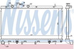 Радиатор охлаждения двигателя