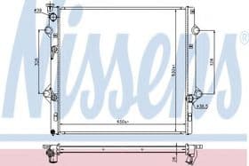Радіатор охолодження двигуна