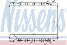 Радиатор охлаждения двигателя