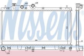 Радіатор охолодження двигуна