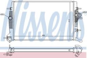 Радіатор охолодження двигуна