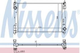 Радіатор охолодження двигуна