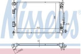 Радиатор охлаждения двигателя Радиатор охлаждения двигателя