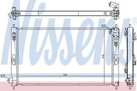 Радиатор охлаждения двигателя Радиатор охлаждения двигателя
