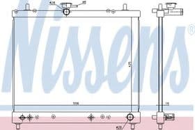Радиатор охлаждения двигателя Радиатор охлаждения двигателя