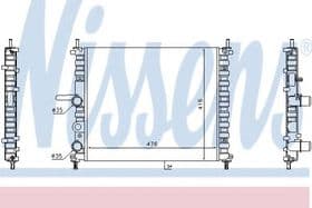 Радіатор охолодження двигуна Радіатор охолодження двигуна