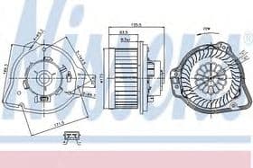 Вентилятор салона