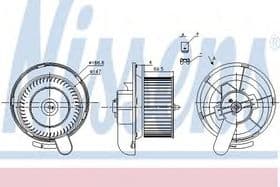 Вентилятор салона