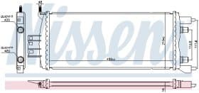 Радіатор охолодження двигуна Радіатор охолодження двигуна