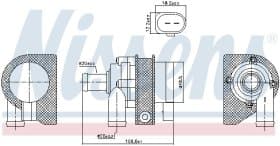 Помпа Nissens 831061