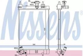 Радиатор охлаждения двигателя Радиатор охлаждения двигателя