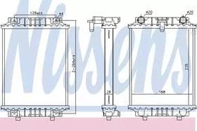 Радиатор охлаждения двигателя Радиатор охлаждения двигателя