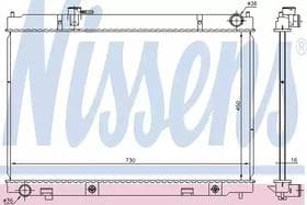 Радіатор охолодження двигуна Радіатор охолодження двигуна