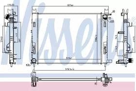 Радиатор охлаждения двигателя Радиатор охлаждения двигателя