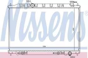 Радіатор охолодження двигуна