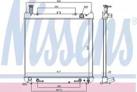 Радіатор охолодження двигуна