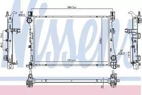 Радіатор охолодження двигуна Радіатор охолодження двигуна