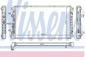 Радіатор охолодження двигуна Радіатор охолодження двигуна