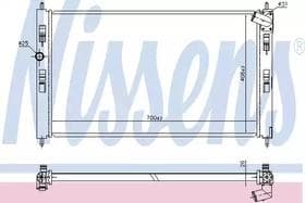 Радіатор охолодження двигуна Радіатор охолодження двигуна