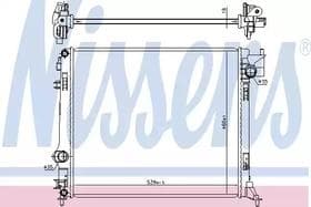 Радіатор охолодження двигуна Радіатор охолодження двигуна