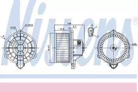 Вентилятор салона