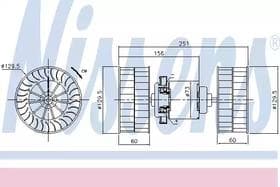 Вентилятор салона