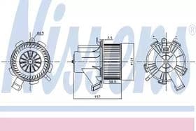 Вентилятор салону