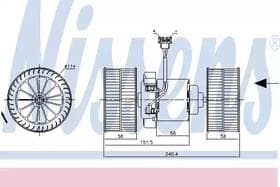 Вентилятор салона