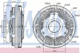 Вискомуфта вентилятора