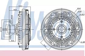 Віскомуфта вентилятора