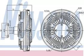 Віскомуфта вентилятора