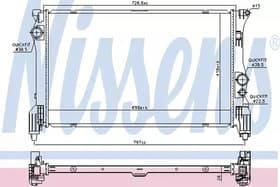 Радиатор охлаждения двигателя Радиатор охлаждения двигателя