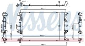 Радиатор охлаждения двигателя Радиатор охлаждения двигателя
