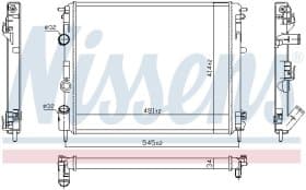 Радіатор охолодження двигуна Радіатор охолодження двигуна