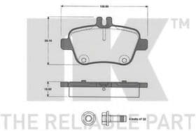 Гальмівні колодки Гальмівні колодки