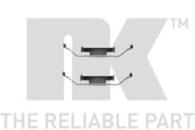 Комплектующие дисковых тормозных колодок Комплектующие дисковых тормозных колодок