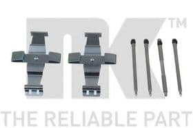 Комплектующие дисковых тормозных колодок Комплектующие дисковых тормозных колодок