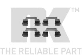 Комплектующие дисковых тормозных колодок Комплектующие дисковых тормозных колодок